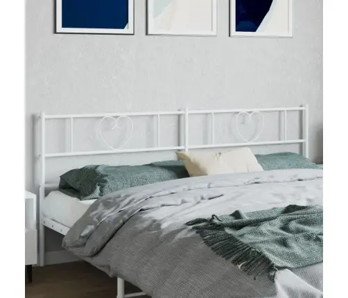 Gultas Galvgalis, Balts, 180 Cm Vidaxl