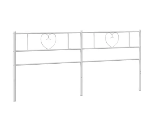 Gultas Galvgalis, Balts, 193 Cm Vidaxl