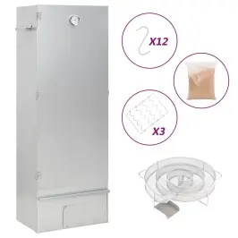 Kūpinātava Ar Aukstās Kūpināšanas Funkciju, Cinkots Tērauds Vidaxl