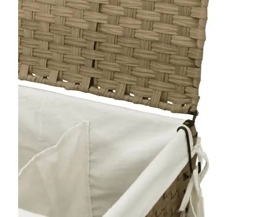 Ratastega Pesukorv, 60 X 35 X 60,5 cm Rotang