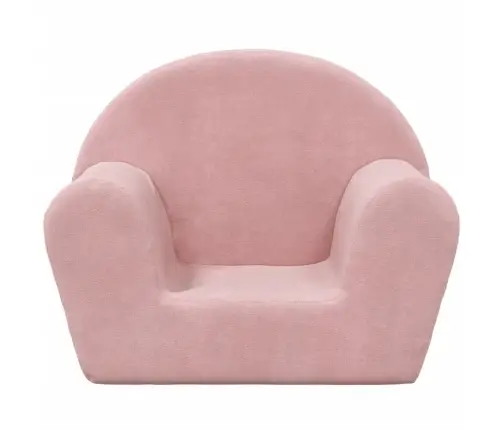 Bērnu Dīvāns, Rozā, Mīksts Plīšs Vidaxl