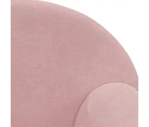 Divvietīgs Bērnu Dīvāns, Rozā, Mīksts Plīšs Vidaxl