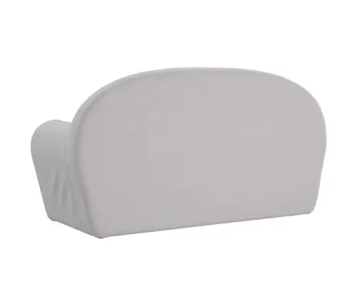 Divvietīga Bērnu Dīvāngulta, Gaiši Pelēka, Plīšs Vidaxl