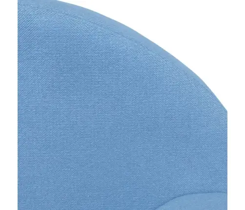 Divvietīga Bērnu Dīvāngulta, Zila, Mīksts Plīšs Vidaxl