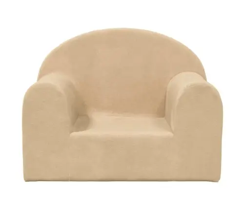 Vaikiškos Sofos Kremas, Minkštas Pliušas