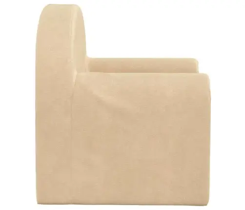 Vaikiškos Sofos Kremas, Minkštas Pliušas