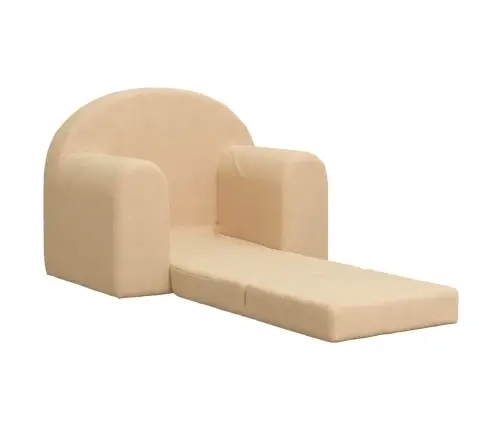 Laste Diivanvoodi, Kreemjas, Pehme Plüüs