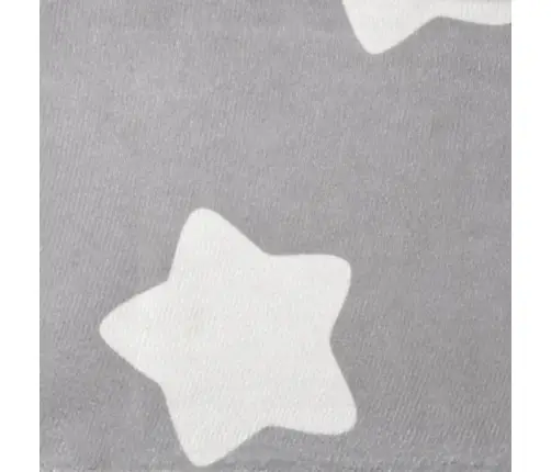 Vaikiška Dvivietė Sofa-Lova, Pilka, Pliušas, Su Žvaigždėmis