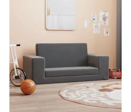 2-Kohaline Laste Diivanvoodi, Antratsiithall, Pehme Plüüs