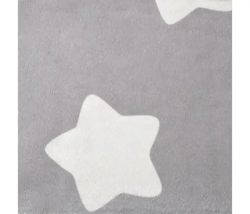 Divvietīga Bērnu Dīvāngulta, Gaiši Pelēka Ar Zvaigznēm, Plīšs Vidaxl