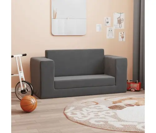 2-Kohaline Laste Diivanvoodi, Antratsiithall, Pehme Plüüs