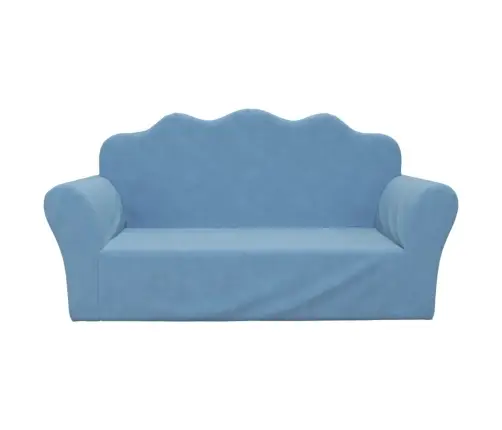 2-Kohaline Lastediivan, Sinine, Pehme Plüüs