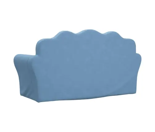 2-Kohaline Lastediivan, Sinine, Pehme Plüüs