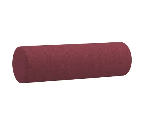 Divvietīgs Dīvāns Ar Spilveniem, Vīnsarkans, 120 Cm, Audums Vidaxl