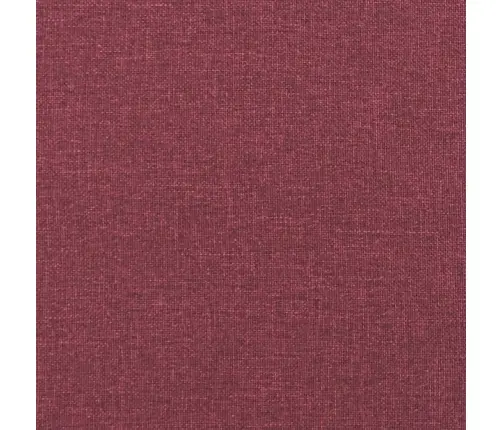 Divvietīgs Dīvāns Ar Spilveniem, Vīnsarkans, 120 Cm, Audums Vidaxl