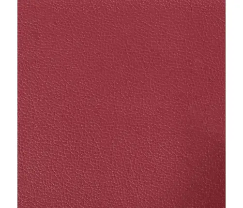 Dvivietė Sofa Su Pagalvėlėmis, Vyno, 140cm Dirbtinė Oda