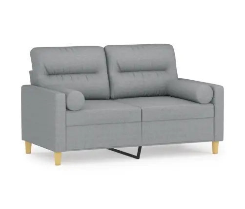 2-Kohaline Diivan Patjadega, Helehall, 120 cm Kangas