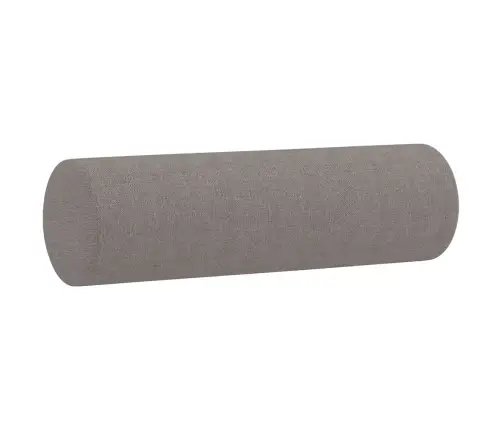 Divvietīgs Dīvāns Ar Spilveniem, Pelēkbrūns, 120 Cm, Audums Vidaxl