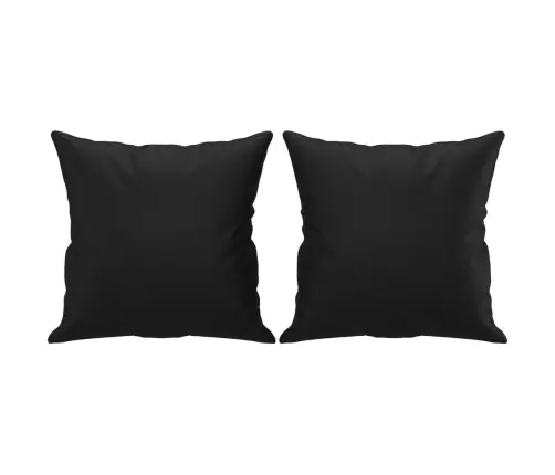 2-Kohaline Diivan Patjadega, Must, 120 cm Kunstnahk