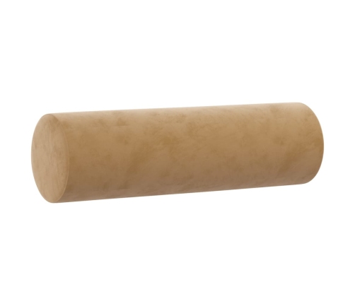 Divvietīgs Dīvāns Ar Spilveniem, Brūns, 140 Cm, Samts Vidaxl