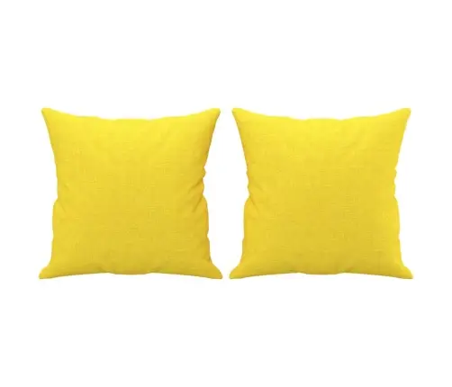 2-Kohaline Diivan Patjadega, Helekollane, 120 cm Kangas