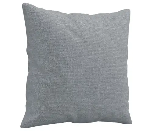 Divvietīgs Dīvāns Ar Spilveniem, Gaiši Pelēks, 140 Cm, Audums Vidaxl