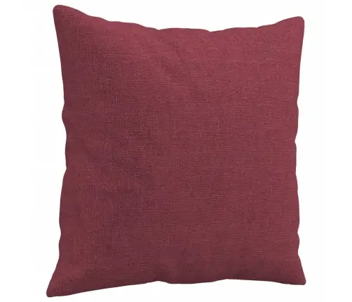 Trīsvietīgs Dīvāns Ar Spilveniem, Vīnsarkans, 180 Cm, Audums Vidaxl