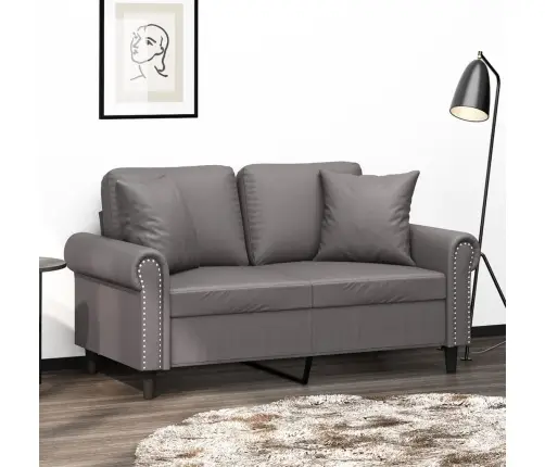 2-Kohaline Diivan Patjadega, Hall, 120 cm Kunstnahk