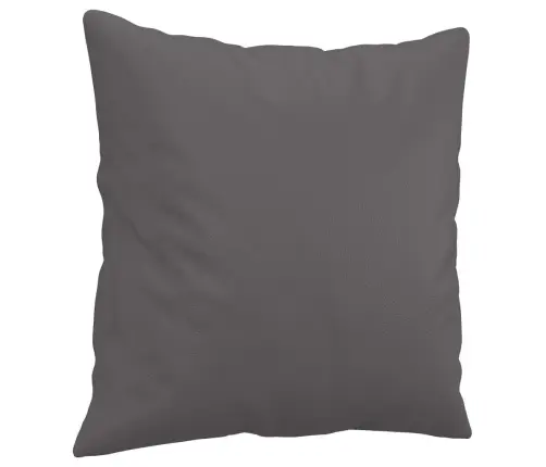 Divvietīgs Dīvāns Ar Spilveniem, Pelēks, 140 Cm, Mākslīgā Āda Vidaxl