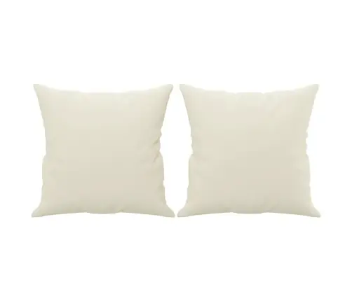 2-Kohaline Diivan Patjadega, Kreemjas, 140 cm Samet