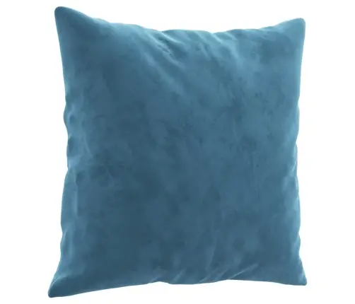 Trīsvietīgs Dīvāns Ar Spilveniem, Zils, 180 Cm, Samts Vidaxl