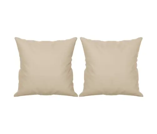 Divvietīgs Dīvāns Ar Spilveniem, Krēmkrāsas, 140 Cm, Audums Vidaxl Divvietīgs Dīvāns Ar Spilveniem, Krēmkrāsas, 140 Cm, Audums Vidaxl