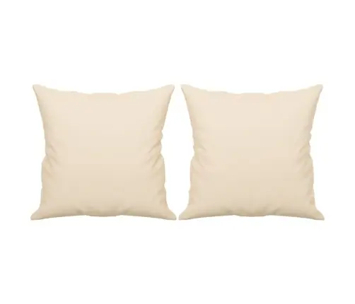 Dvivietė Sofa Su Pagalvėmis, Smėlio, 140cm Audinys