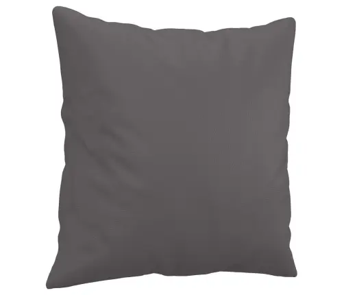 Divvietīgs Dīvāns Ar Spilveniem, Pelēks, 140 Cm, Mākslīgā Āda Vidaxl