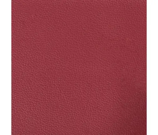 Dvivietė Sofa Su Pagalvėlėmis, Vyno, 140cm Dirbtinė Oda