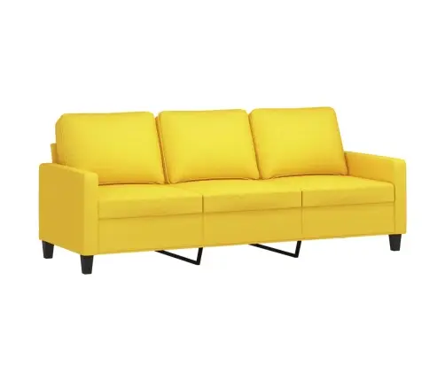 3-Kohaline Diivan Jalapingiga, Helekollane, 180 cm Kangas