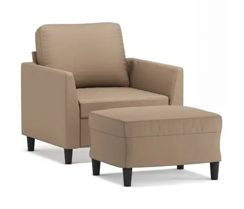 Tugitool Jalapingiga, Cappuccino, 60 cm Kunstnahk