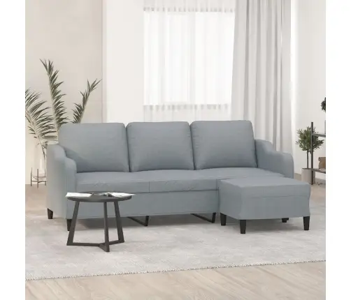 3-Kohaline Diivan Jalapingiga, Helehall, 180 cm Kangas