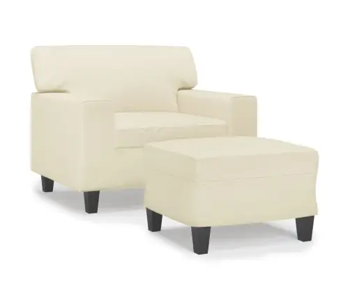 Tugitool Jalapingiga, Kreemjas, 60 cm Kunstnahk