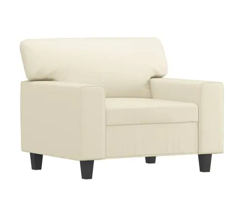 Tugitool Jalapingiga, Kreemjas, 60 cm Kunstnahk