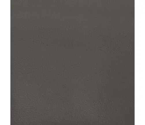 Atpūtas Krēsls Ar Kājsoliņu, 60 Cm, Pelēka Mākslīgā Āda Vidaxl