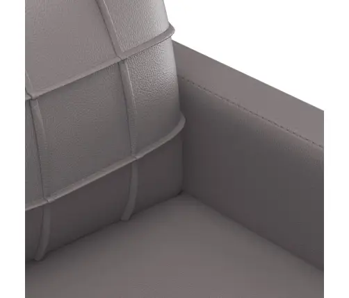 2-Osaline Diivanikomplekt Patjadega, Hall, Kunstnahk