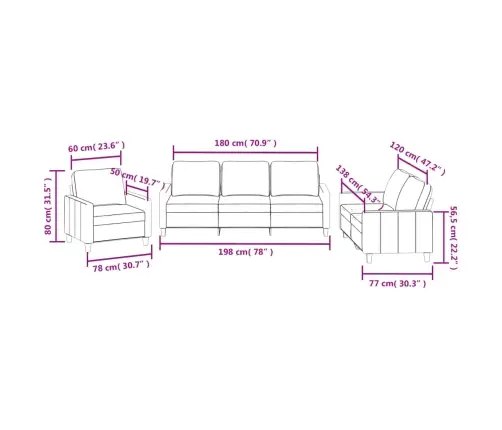 Trīsdaļīgs Dīvānu Komplekts, Spilveni, Krēmkrāsas Mākslīgā Āda Vidaxl