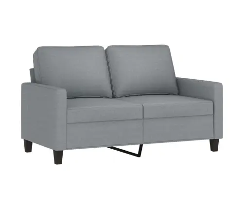 Trīsdaļīgs Dīvānu Komplekts, Gaiši Pelēks Audums Vidaxl