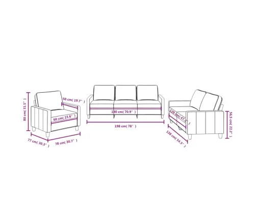 Trīsdaļīgs Dīvānu Komplekts Ar Spilveniem, Pelēkbrūns Audums Vidaxl Trīsdaļīgs Dīvānu Komplekts Ar Spilveniem, Pelēkbrūns Audums Vidaxl