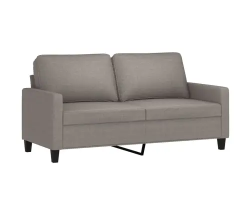 Divdaļīgs Dīvānu Komplekts Ar Spilveniem, Pelēkbrūns Audums Vidaxl