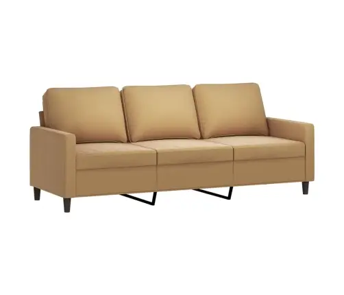 Trīsdaļīgs Dīvānu Komplekts Ar Spilveniem, Brūns Samts Vidaxl