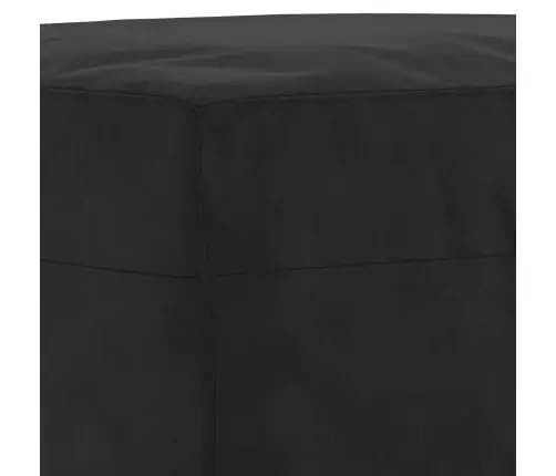 Trīsdaļīgs Dīvānu Komplekts Ar Spilveniem, Melns Samts Vidaxl