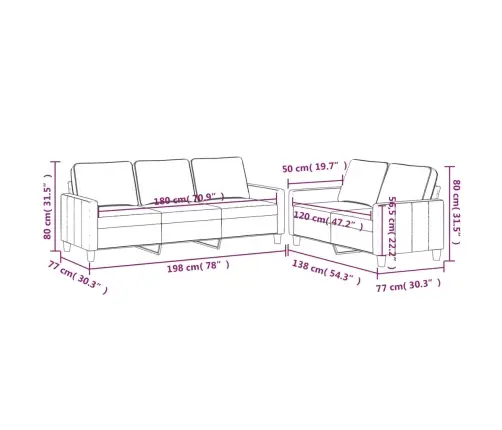 Divdaļīgs Dīvānu Komplekts Ar Spilveniem, Dzeltens Samts Vidaxl