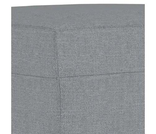 3-Osaline Diivanikomplekt Patjadega, Helehall, Kangas